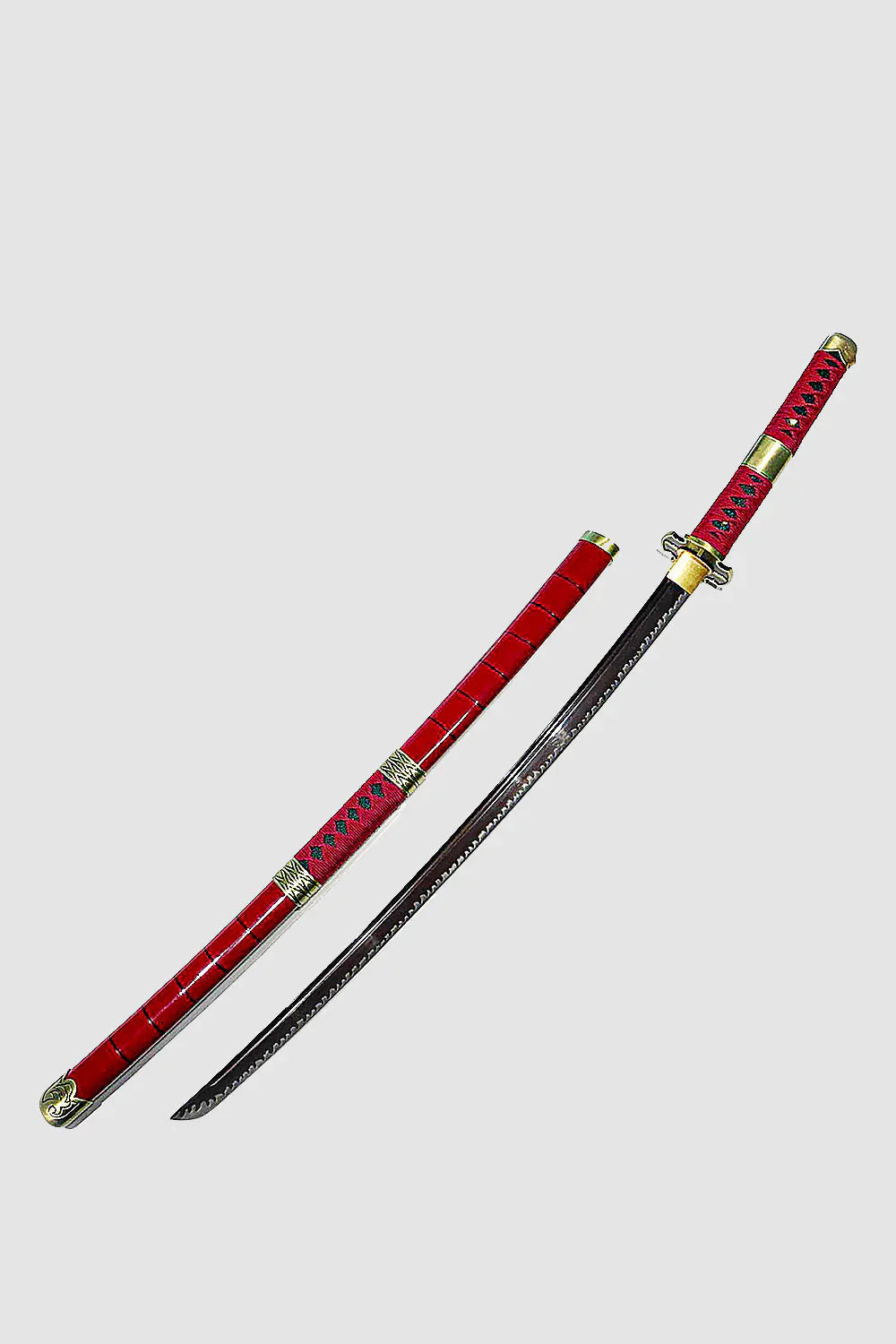 Sandai Kitetsu Wooden Katana – Cursed Samurai Sword Replica (103 CM)