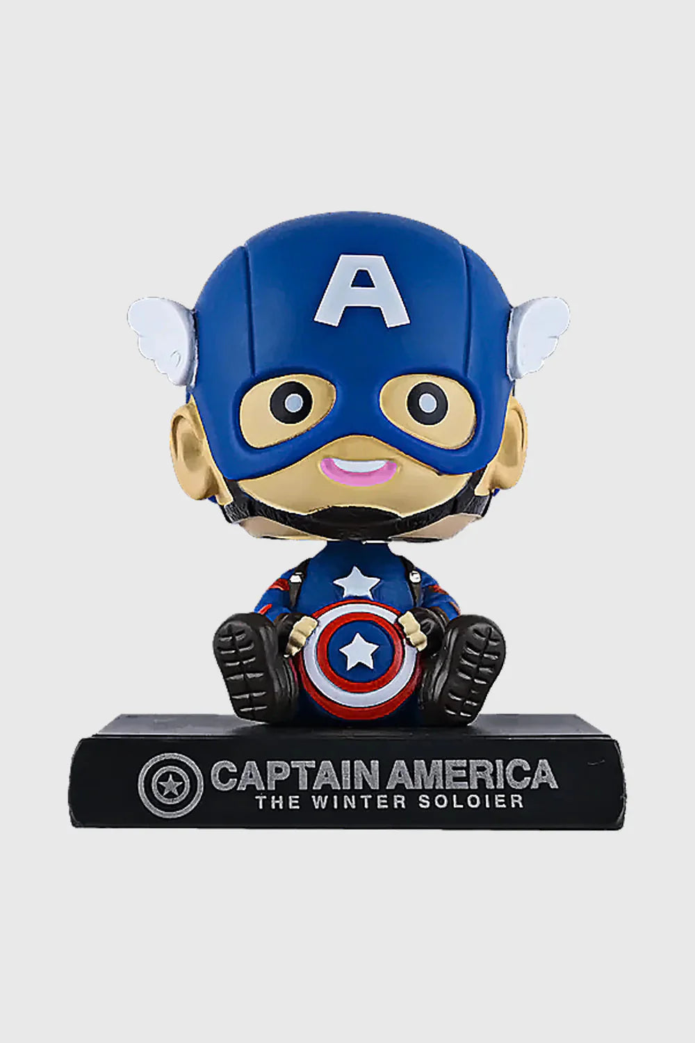 Captain America Bobblehead – Super Soldier Collectible (12 CM)